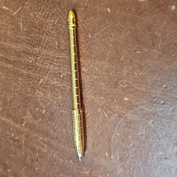 Louis Vuitton Other - Louis Vuitton Stylo Mini Agenda Gold Ballpoint Pen Authentic Used from Japan